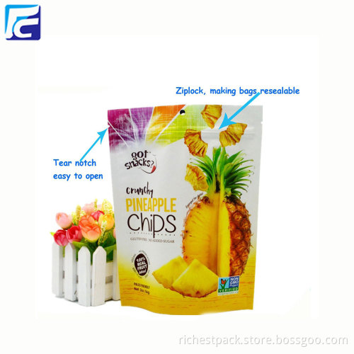 Food Grade Plastic Plastic Packaging Bag For Cookies